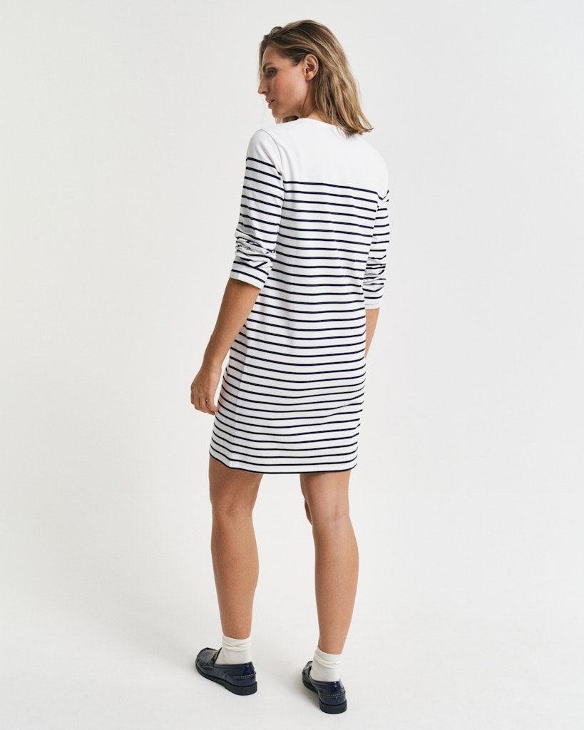 Reg breton c-neck dress-Kjole-Gant-Aandahls