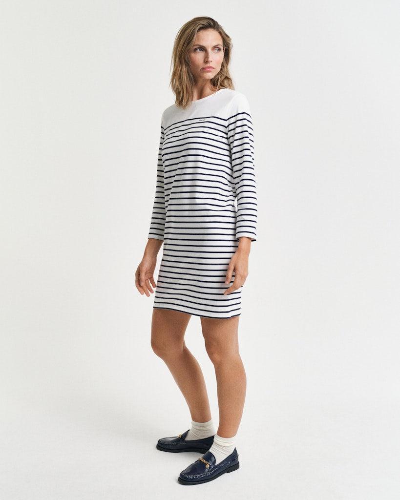 Reg breton c-neck dress-Kjole-Gant-Aandahls