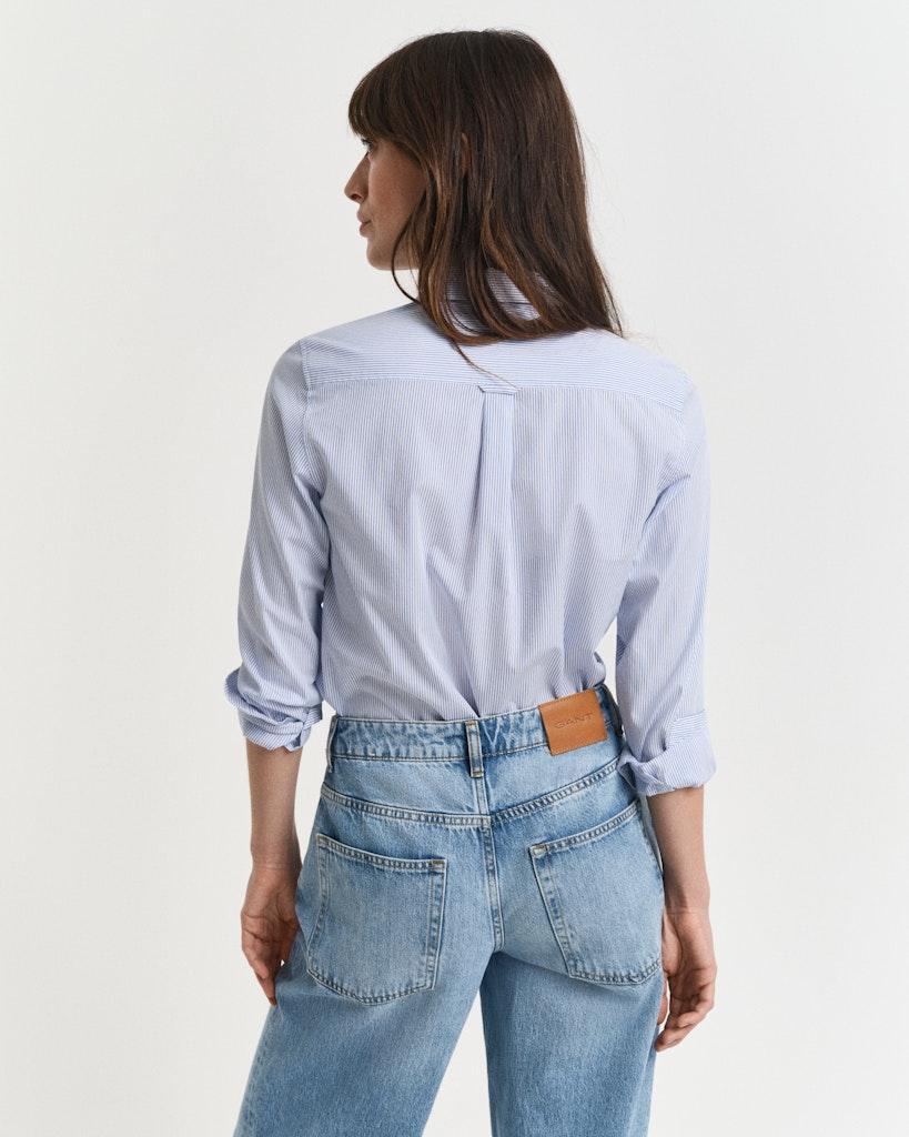 Reg classic poplin striped-Skjorte-Gant-Aandahls