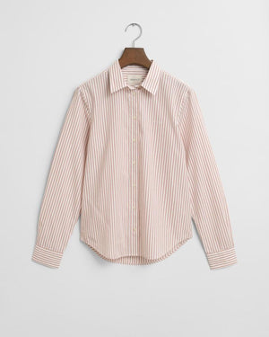 Reg classic poplin striped-Skjorte-Gant-Aandahls