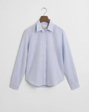 Reg classic poplin striped-Skjorte-Gant-Aandahls