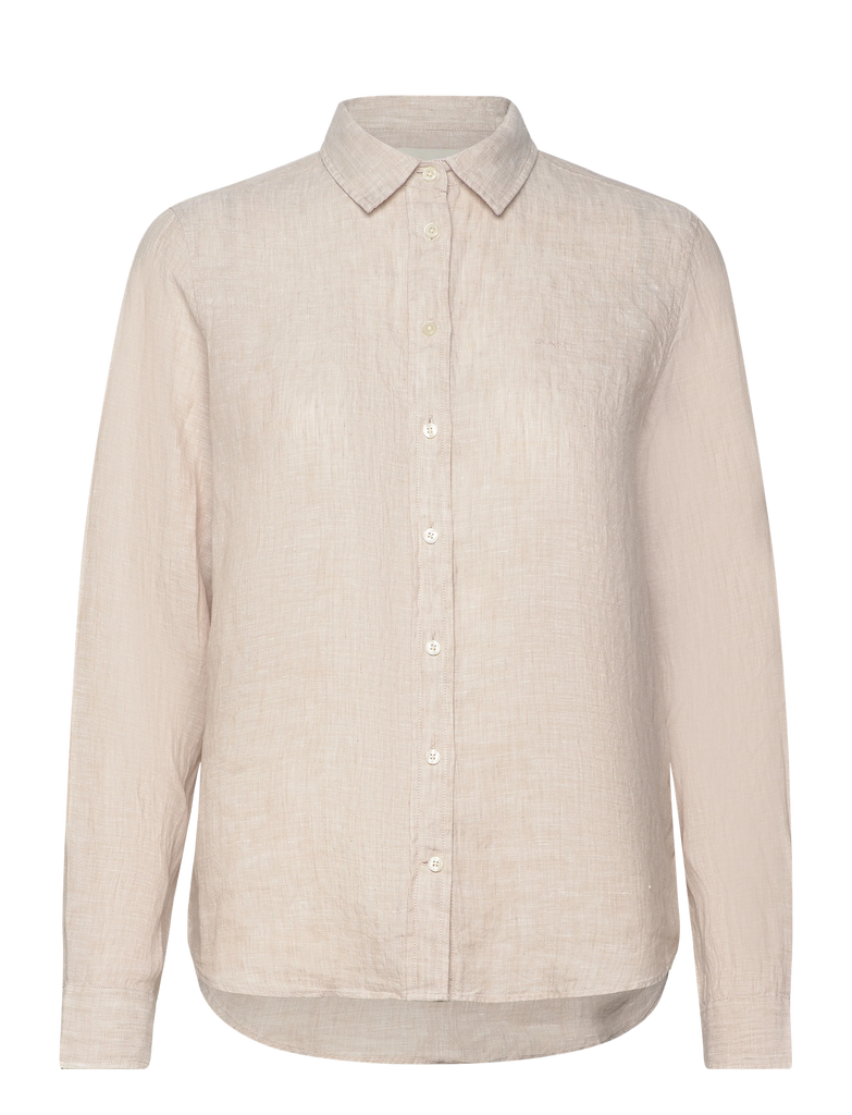 Reg linen shirt-Skjorter-Gant-Aandahls