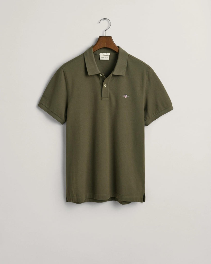 Reg shield ss pique polo-Sweat-Gant-Aandahls