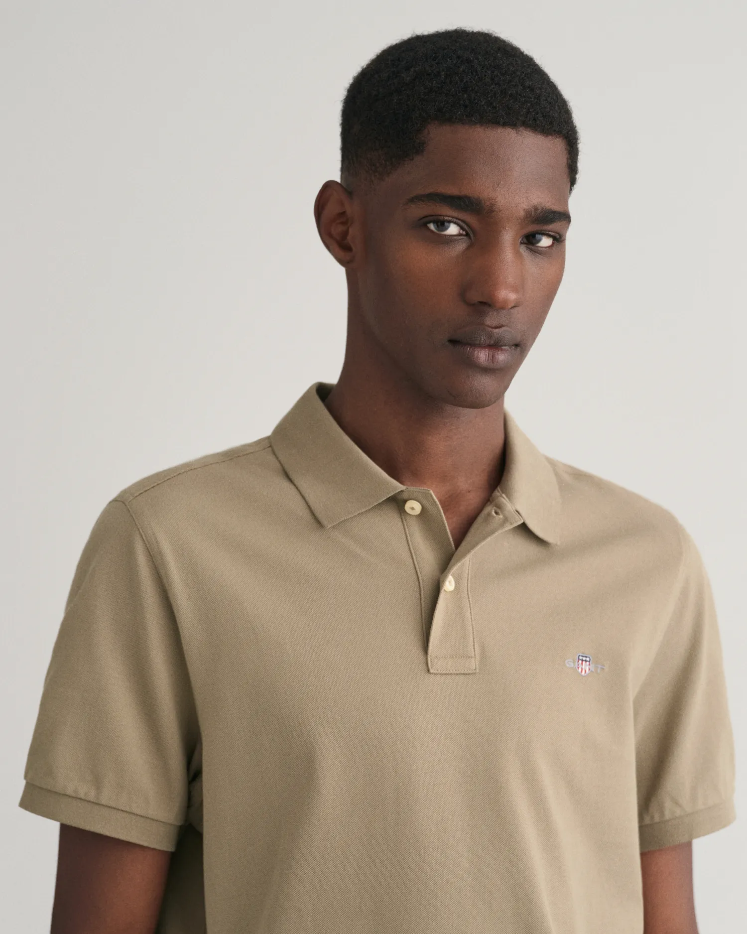 Reg shield ss piquet polo-T-shirt-Gant-Aandahls