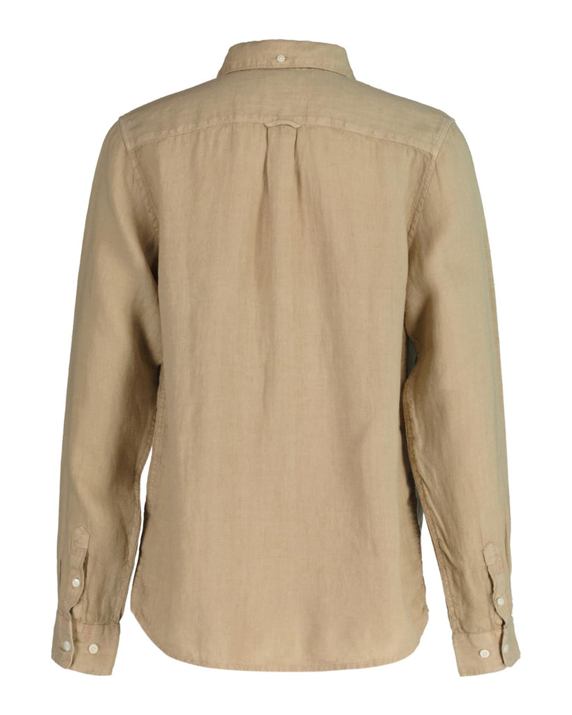 Reg.linen Ls bd shirt-Skjorte-Gant-Aandahls