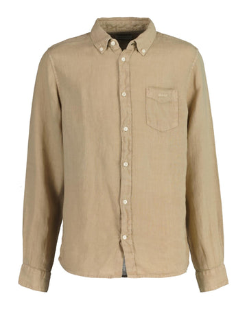 Reg.linen Ls bd shirt-Skjorte-Gant-Aandahls