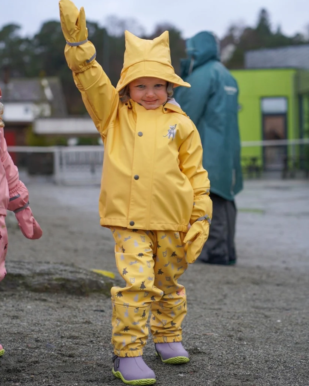 Regnsett Plask-Yttertøy-Kattnakken-Aandahls