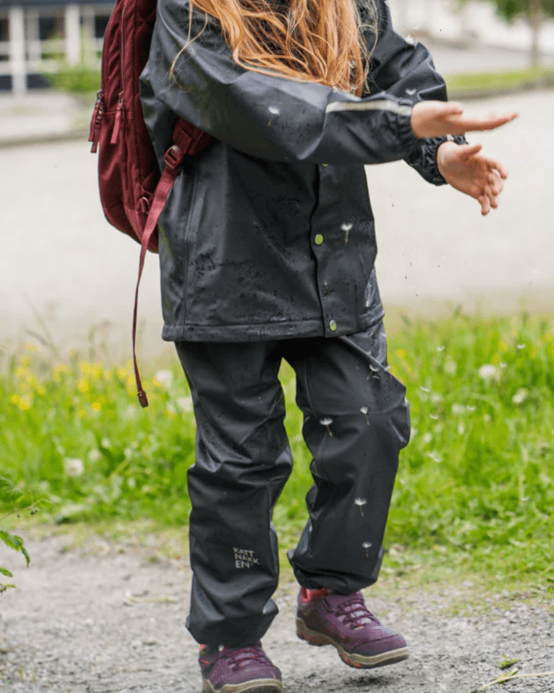 Regnsett junior-Yttertøy-Kattnakken-Aandahls