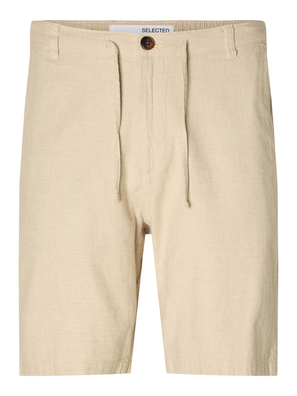 Regular-Brody Linen Shorts Noos-Shorts-Selected Homme-Aandahls