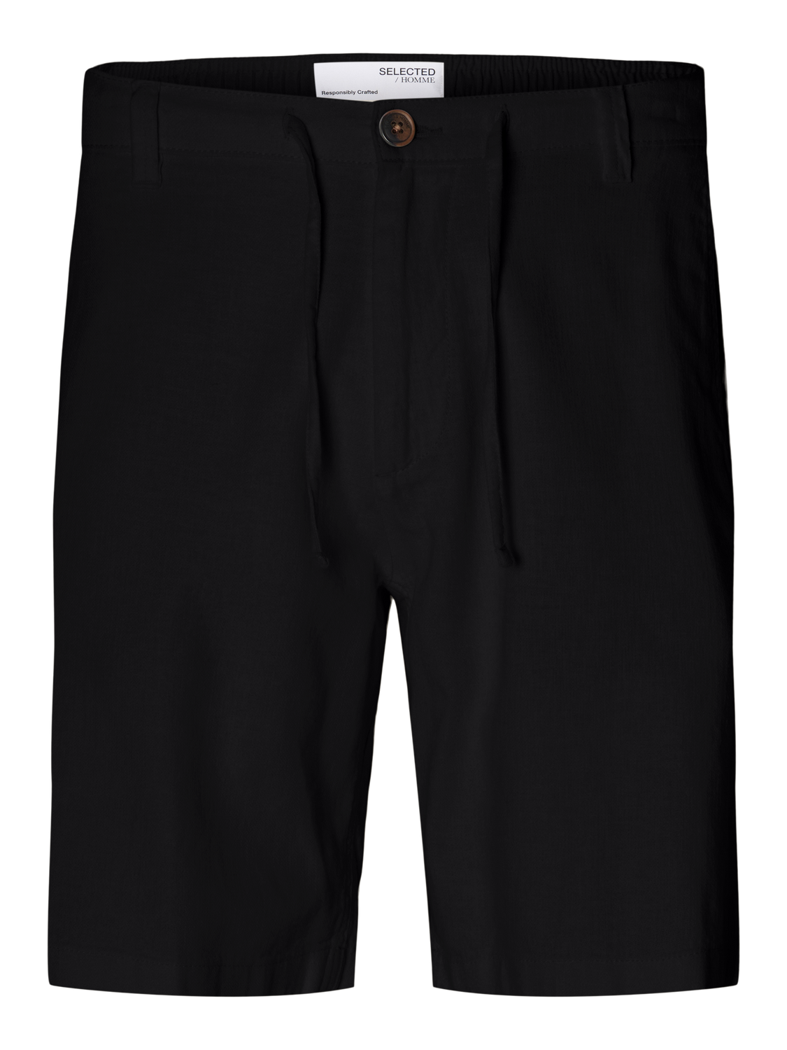 Regular-Brody Linen Shorts Noos-Shorts-Selected Homme-Aandahls