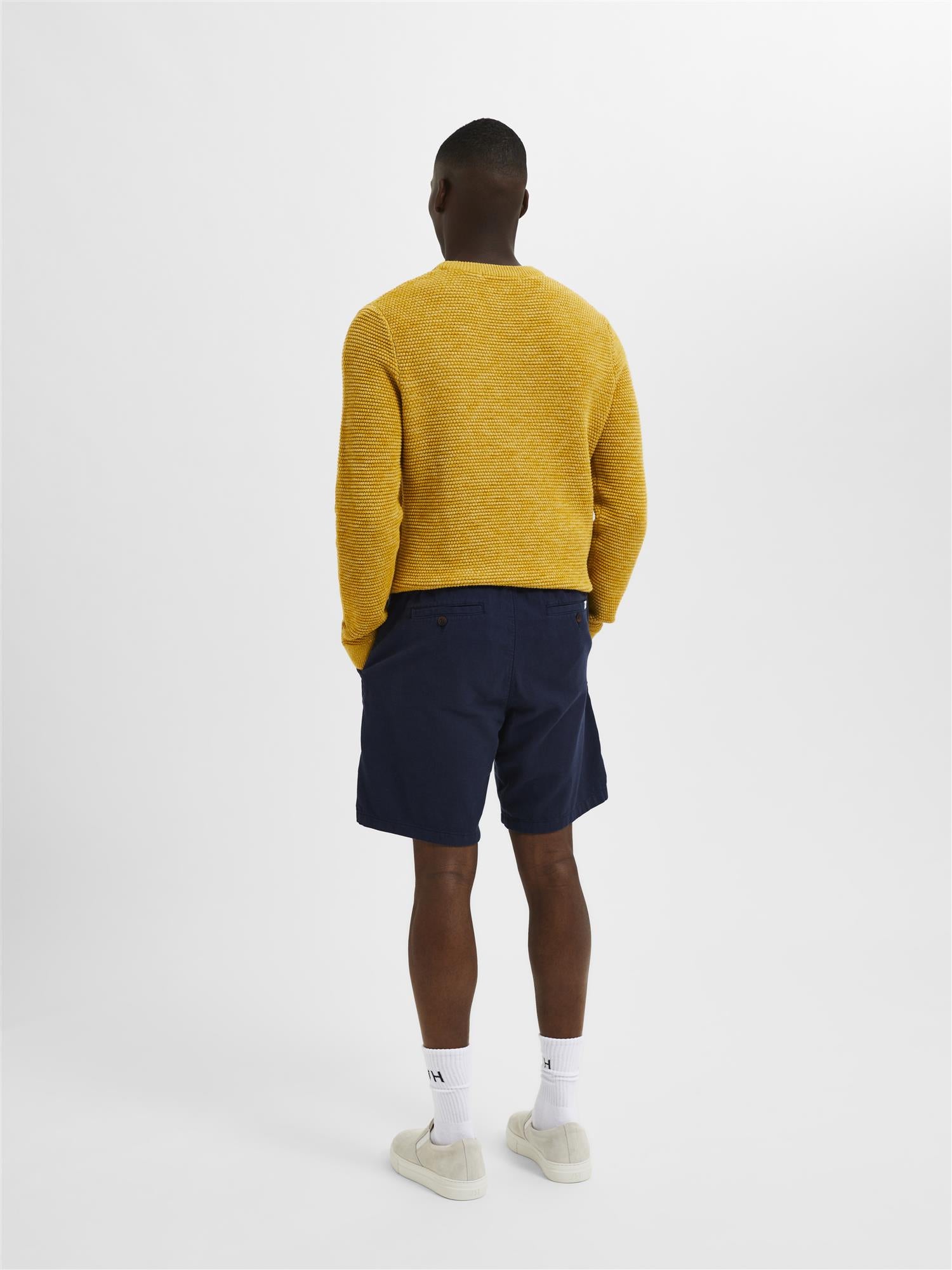 Regular-Brody Linen Shorts Noos-Shorts-Selected Homme-Aandahls