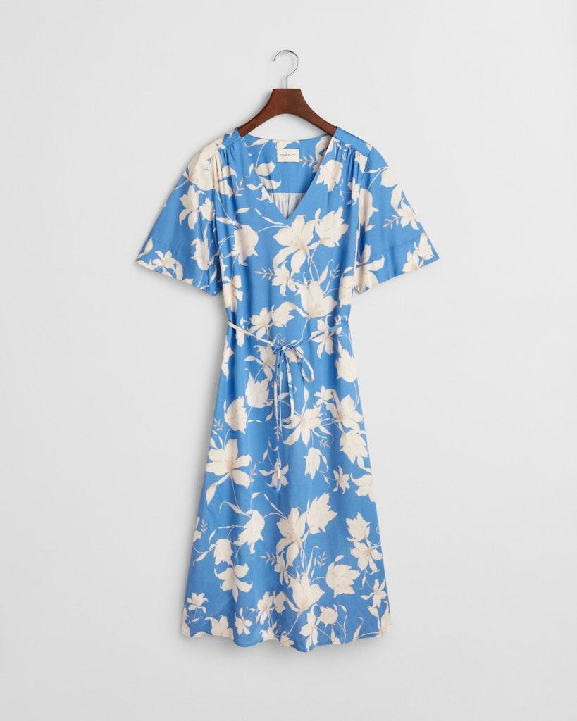 Rel Floral Print SS Dress-Kjole-Gant-Aandahls