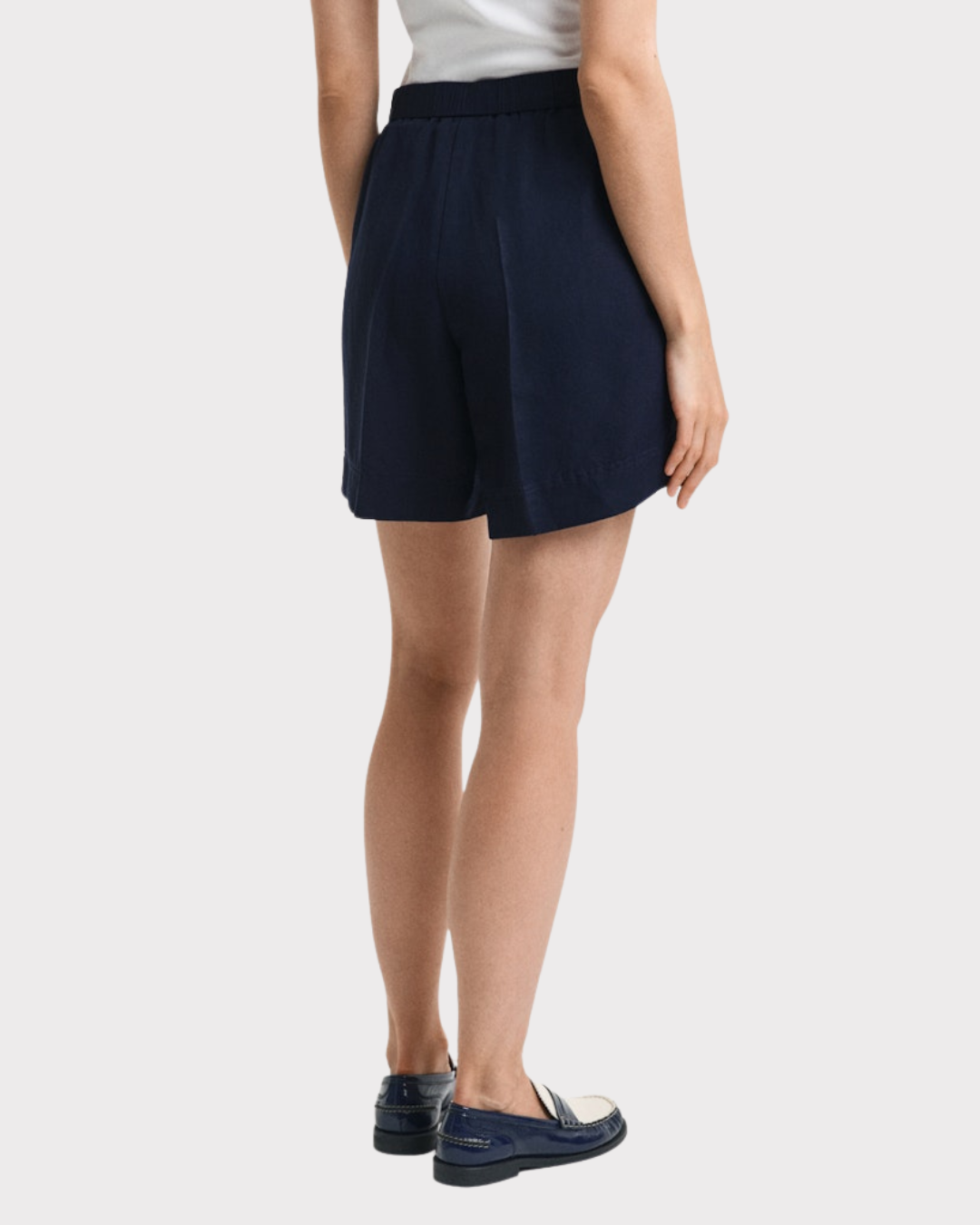 Rel Linen Blend Pull on Shorts-Shorts-Gant-Aandahls