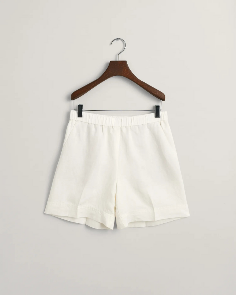 Rel linen pull on shorts-Shorts-Gant-Aandahls