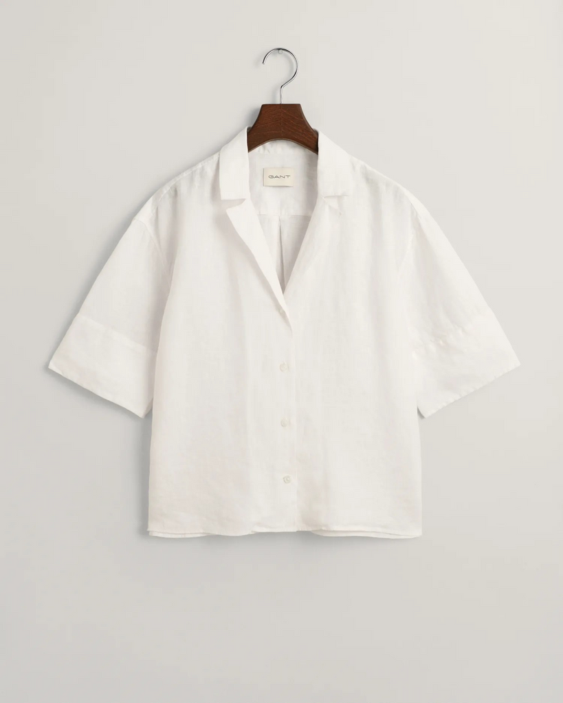 Rel ss linen shirt-Skjorte-Gant-Aandahls