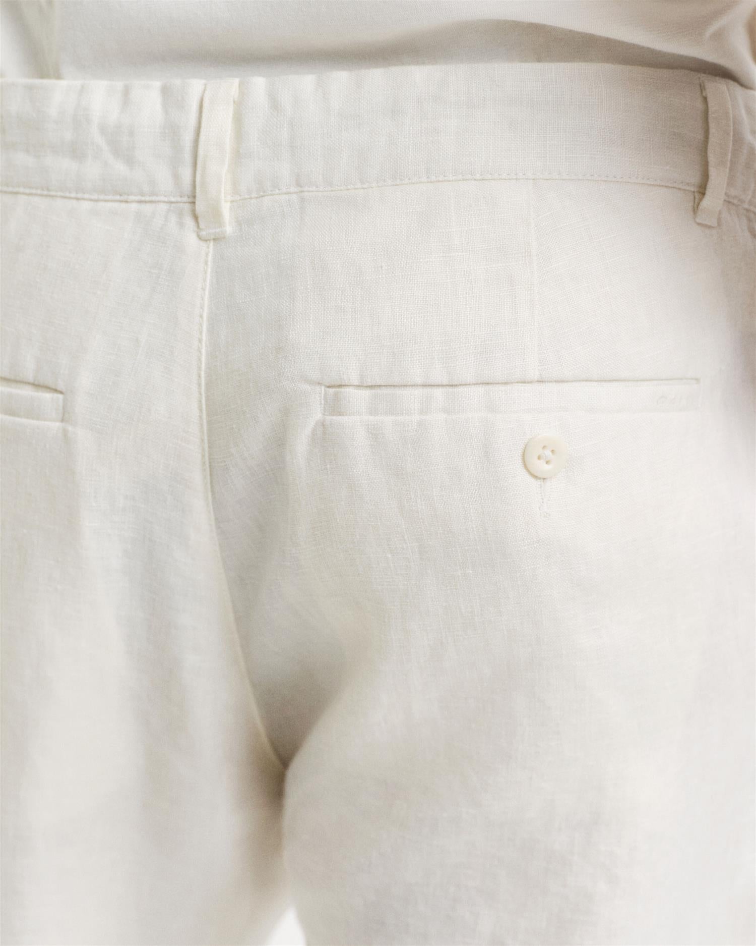 Relaxed Linen DS Pants-Bukse-Gant-Aandahls