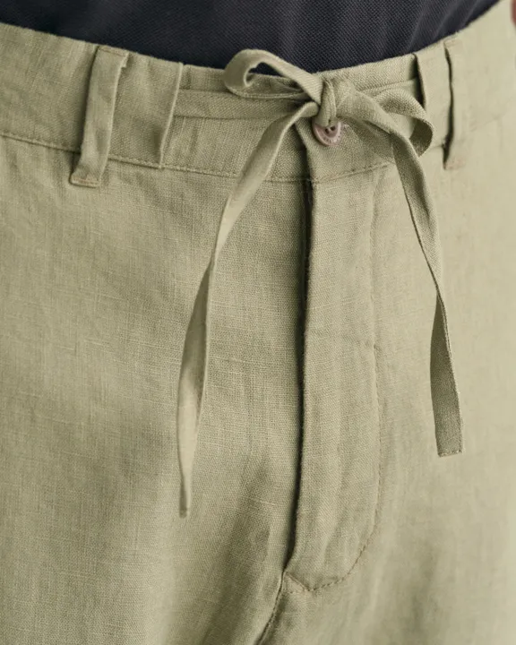 Relaxed Linen DS Pants-Bukser-Gant-Aandahls