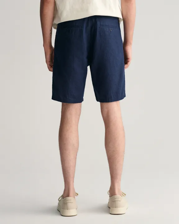 Relaxed Linen Ds Shorts-Shorts-Gant-Aandahls