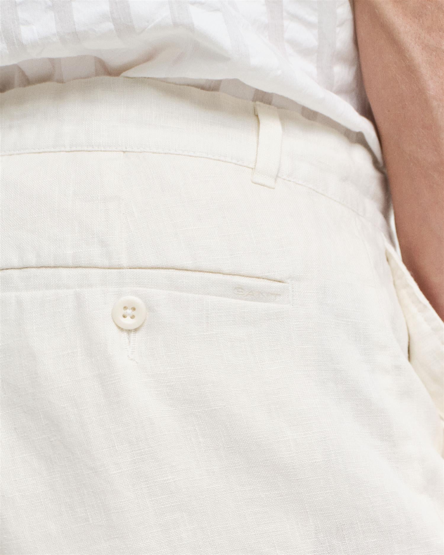 Relaxed Linen Ds Shorts-Shorts-Gant-Aandahls