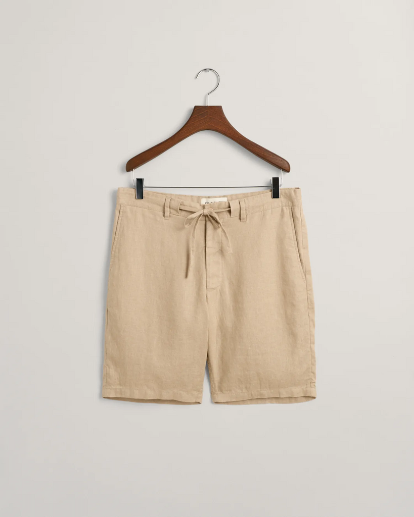 Relaxed Linen shorts-Shorts-Gant-Aandahls