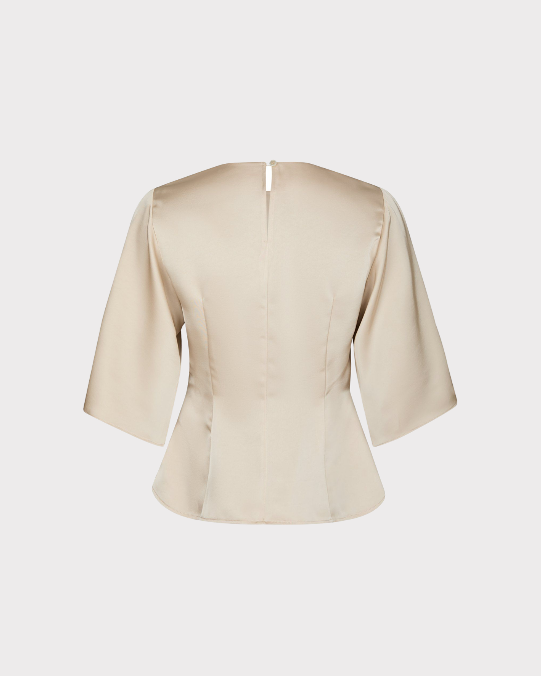 Remana Heavy Sateen Blouse-Overdel-Neo Noir-Aandahls