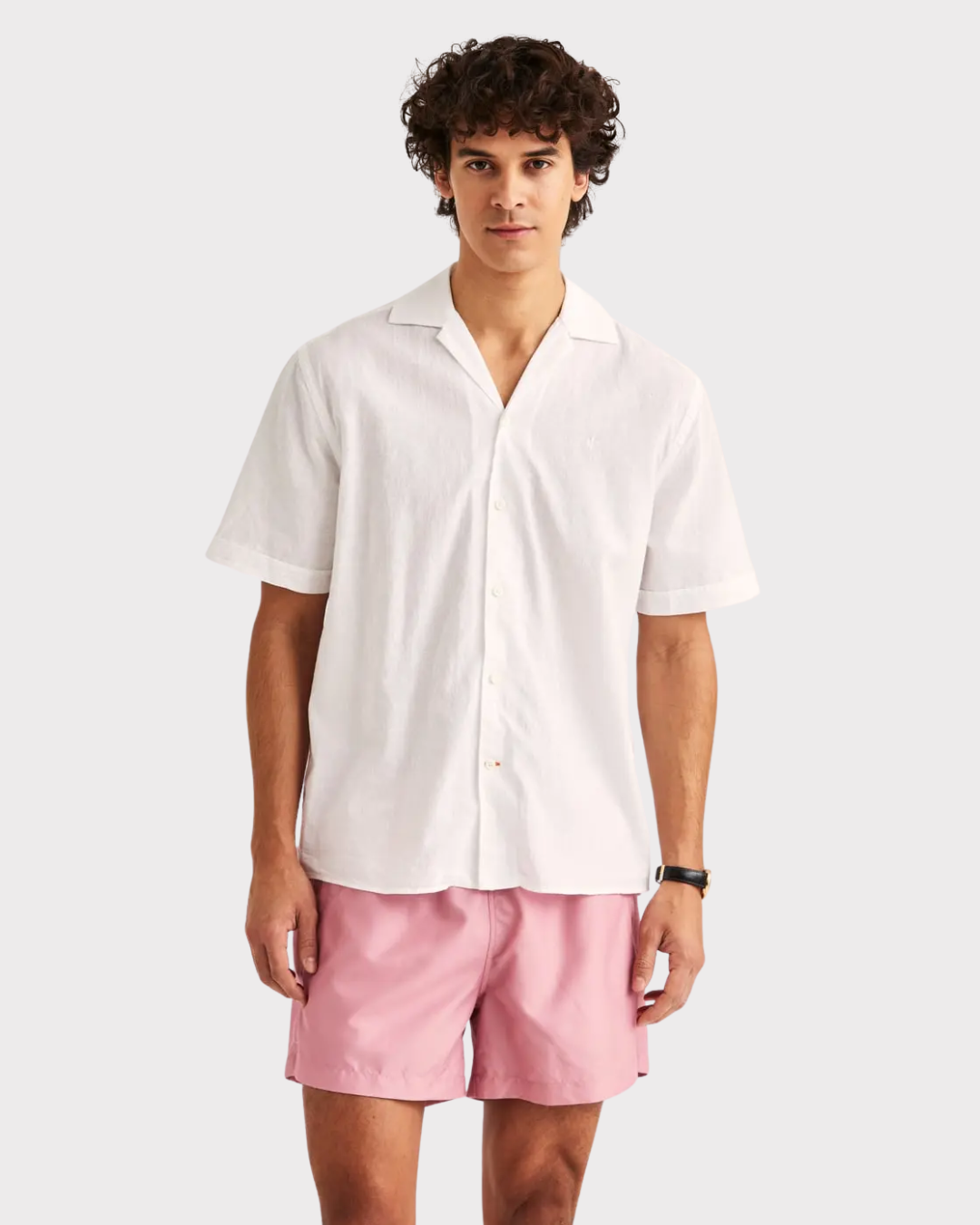 Resort Linen SS Shirt relaxe-Skjorte-Morris-Aandahls