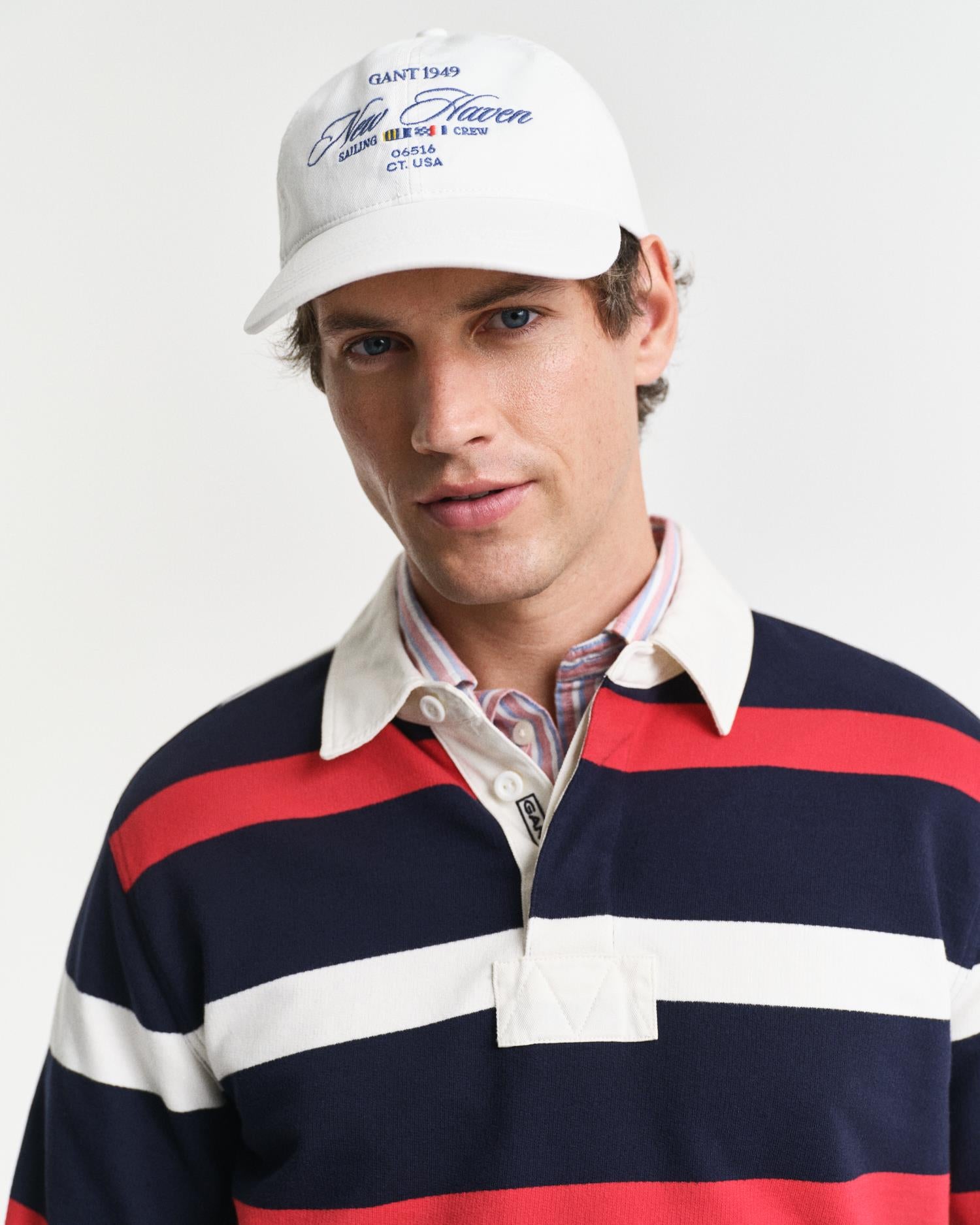 Retro Stripet Heavy Rugger-Genser-Gant-Aandahls
