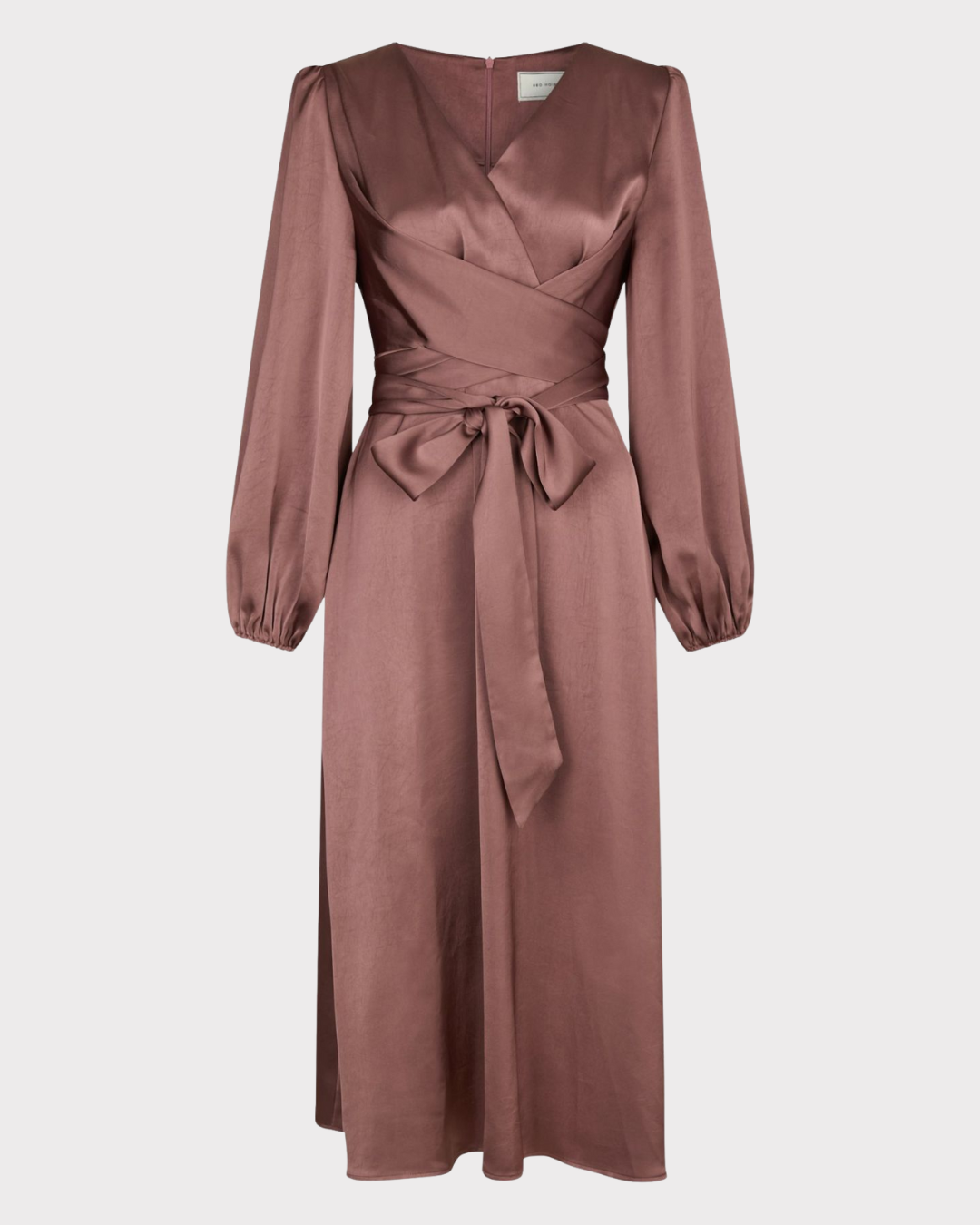 Rimini Heavy Sateen Dress-Kjole-Neo Noir-Aandahls