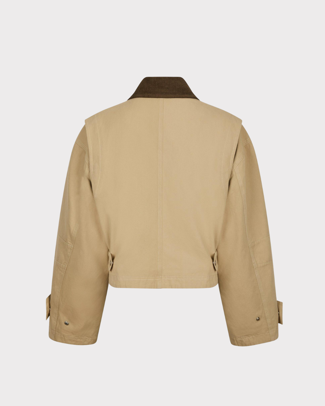 Rivera Canvas Boxy Jacket-Ytterjakker-Neo Noir-Aandahls
