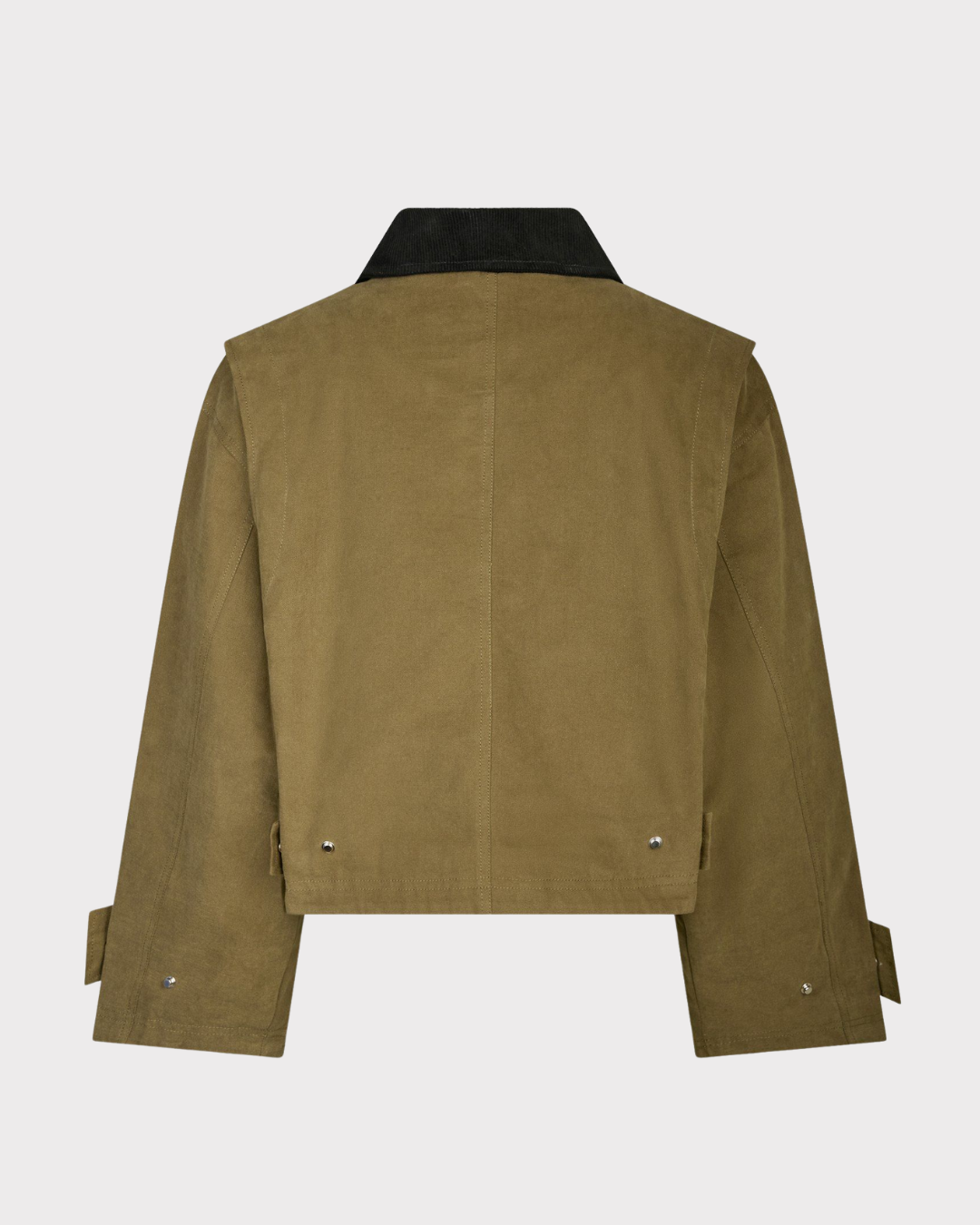 Rivera Canvas Boxy Jacket-Ytterjakker-Neo Noir-Aandahls