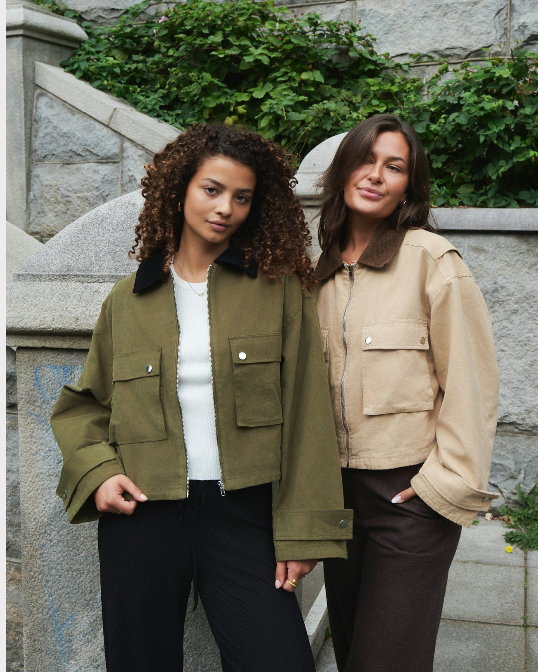 Rivera Canvas Boxy Jacket-Ytterjakker-Neo Noir-Aandahls