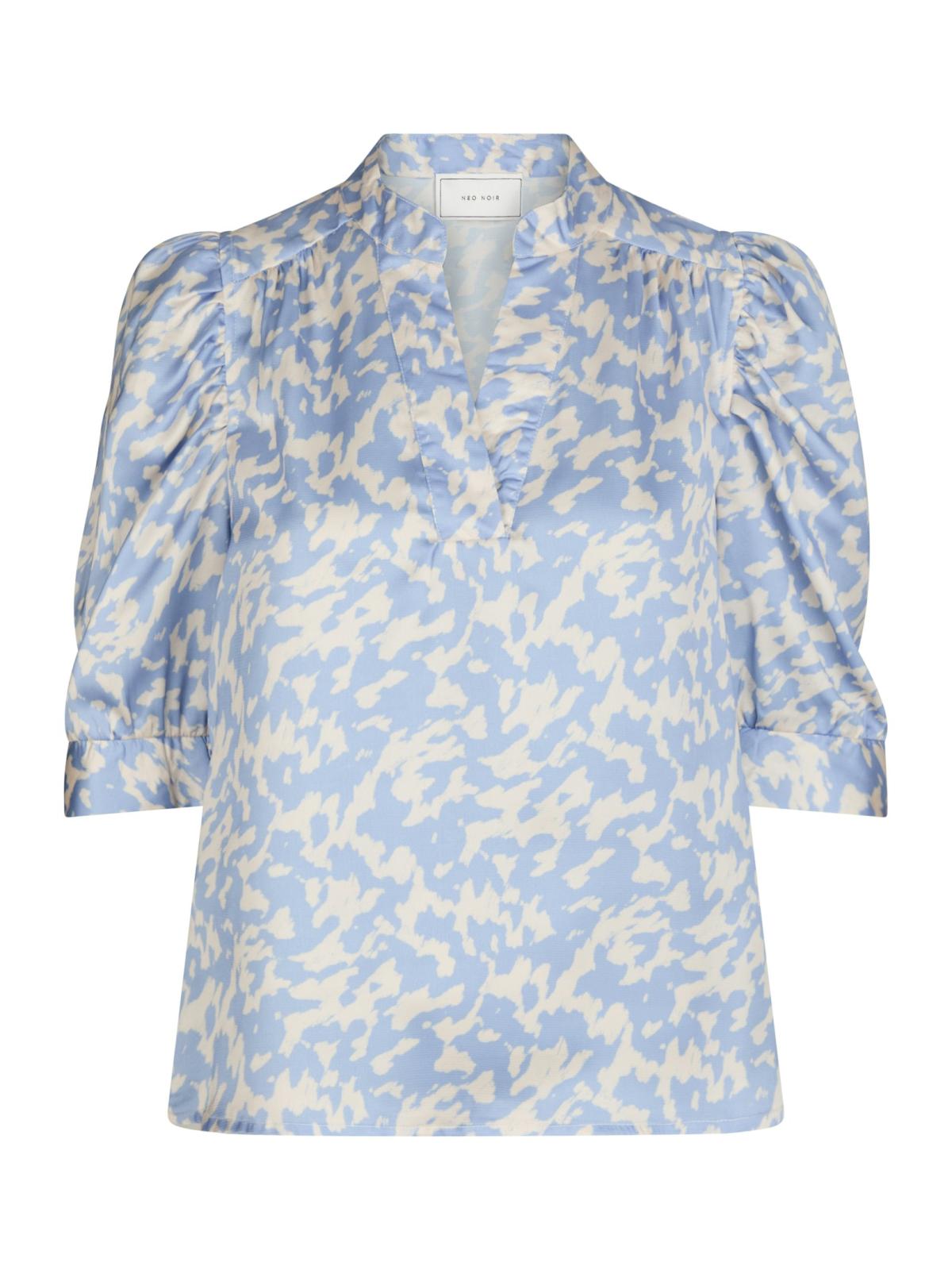 Roella Graphic Fade Blouse-Overdel-Neo Noir-Aandahls