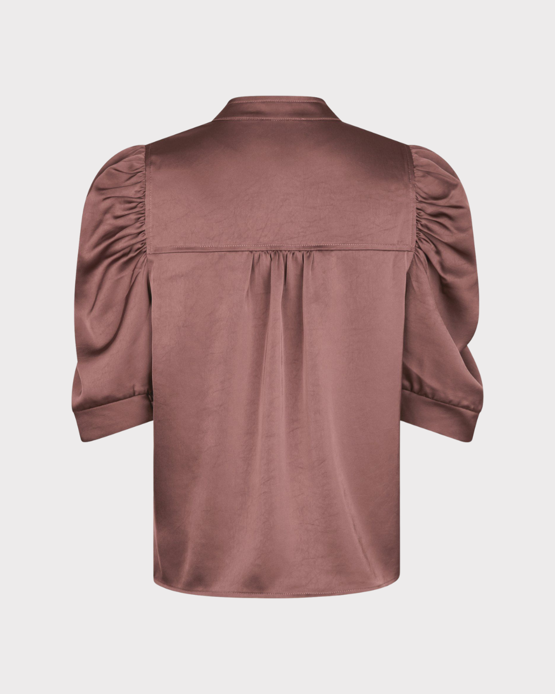 Roella Heavy Sateen Blouse-Overdel-Neo Noir-Aandahls