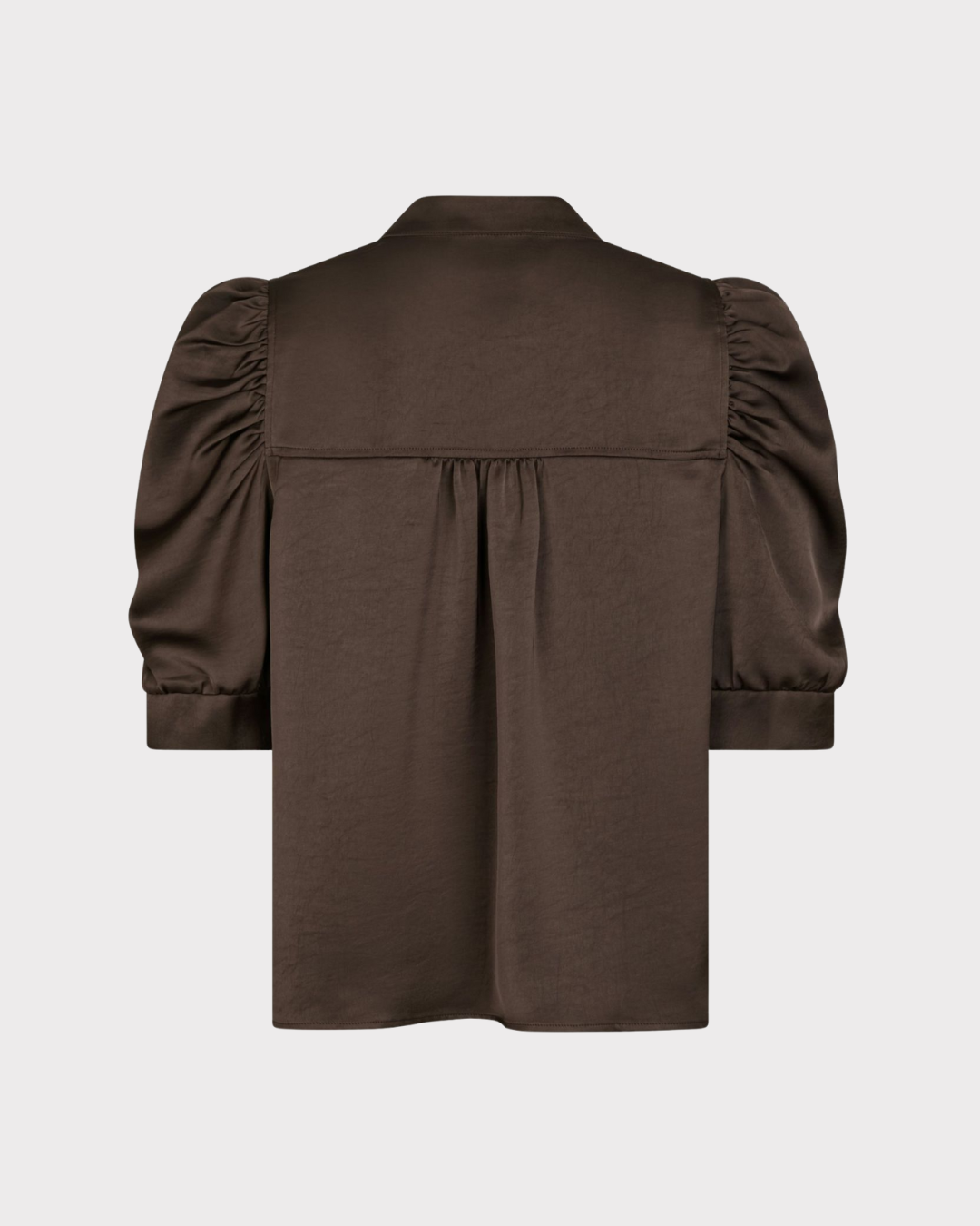 Roella heavy saten blouse-Overdel-Neo Noir-Aandahls