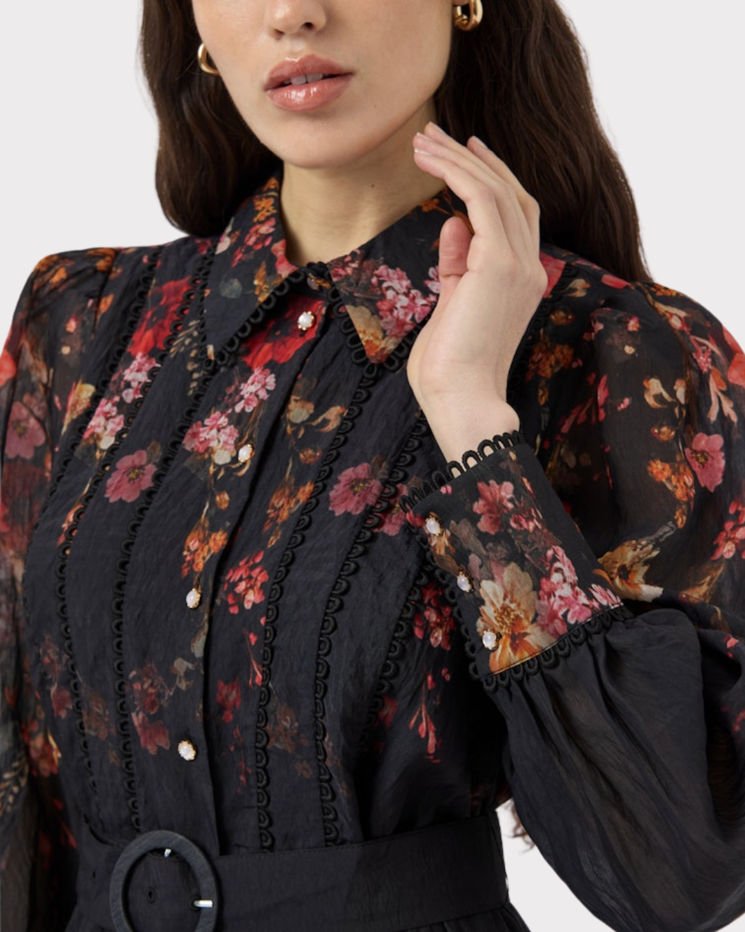 Romantica Ls Long Dress - Show-Kjole-YAS-Aandahls