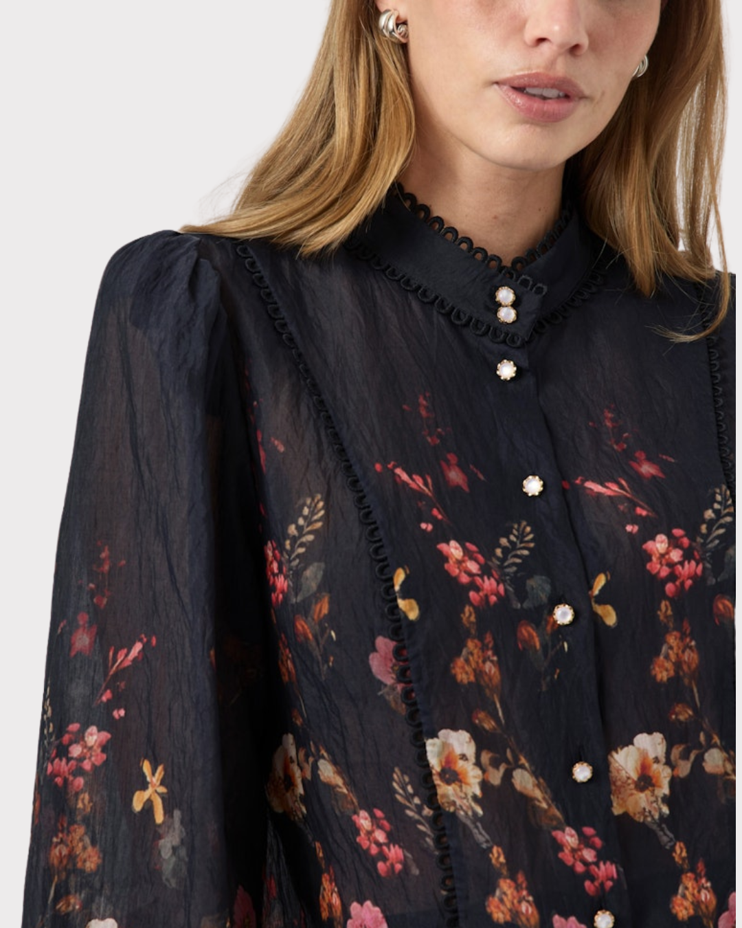 Romantica Ls Shirt - Show-Overdel-YAS-Aandahls