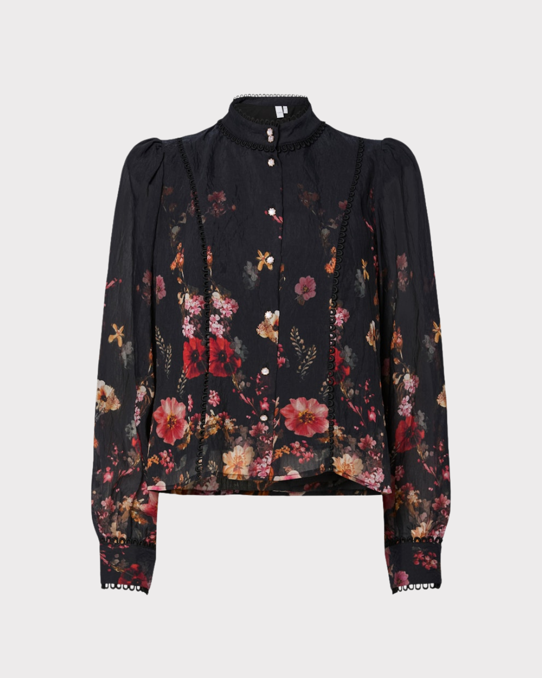 Romantica Ls Shirt - Show-Overdel-YAS-Aandahls