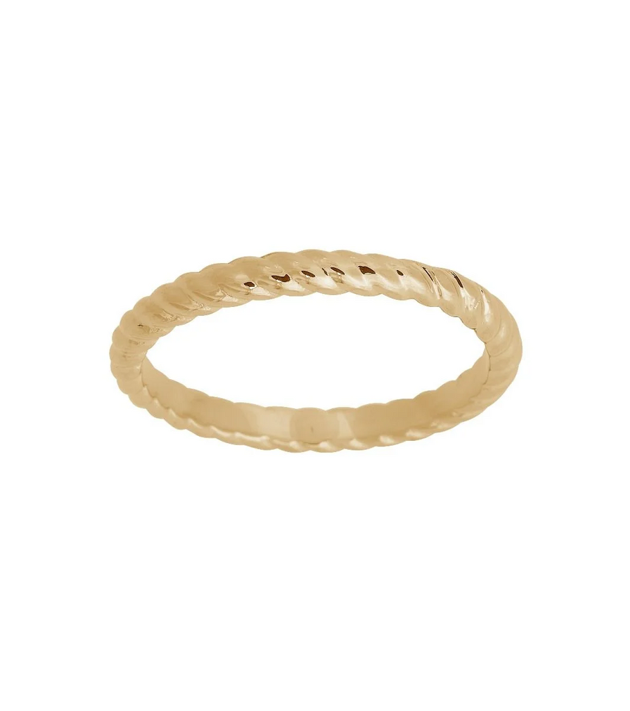 Rope Ring Gold-Tilbehør-Edblad-Aandahls