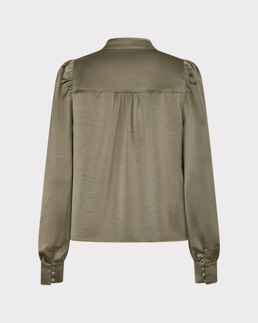 Rosslyn Heavy Sateen Blouse-Overdel-Neo Noir-Aandahls