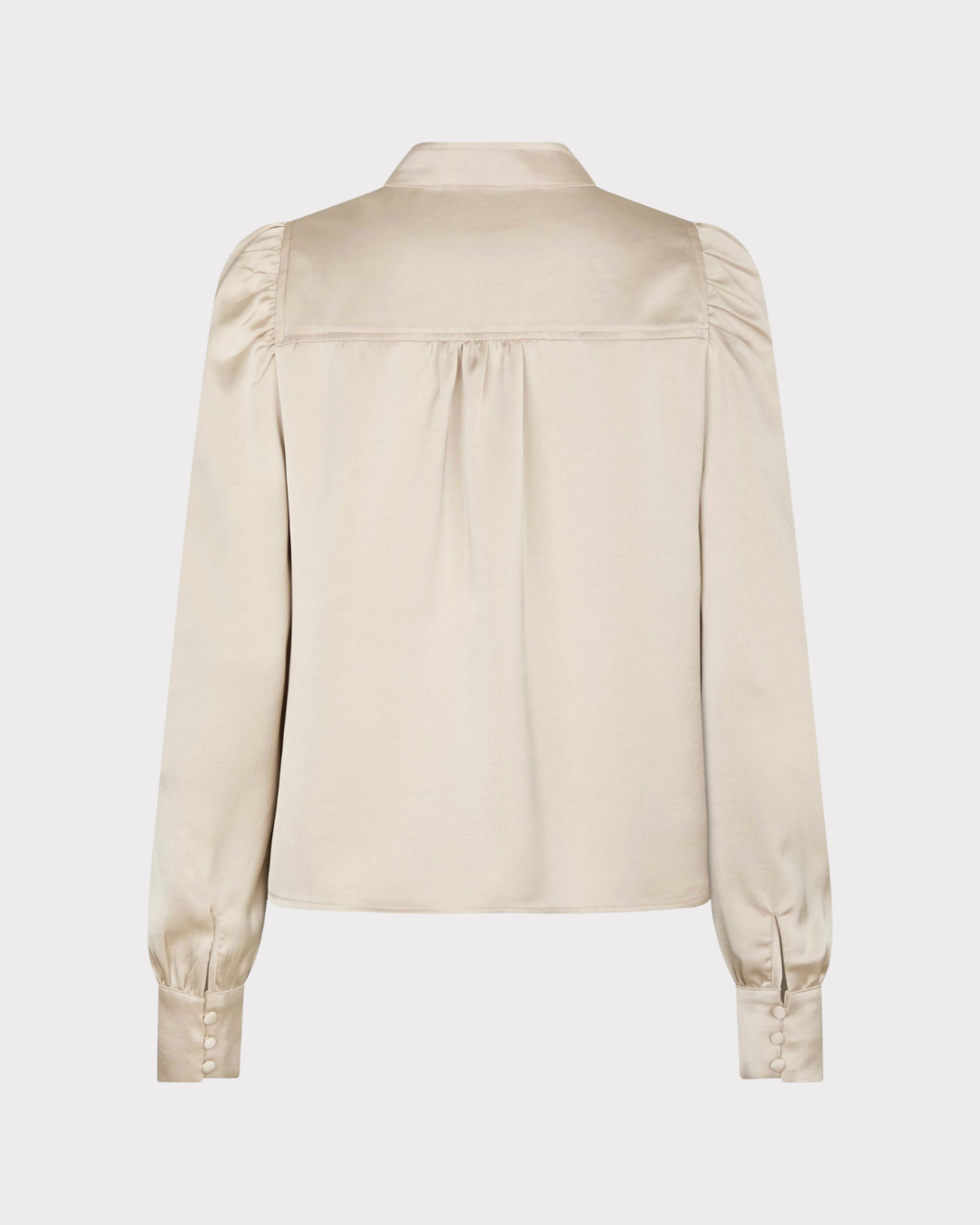 Rosslyn Heavy Sateen Blouse-Overdel-Neo Noir-Aandahls