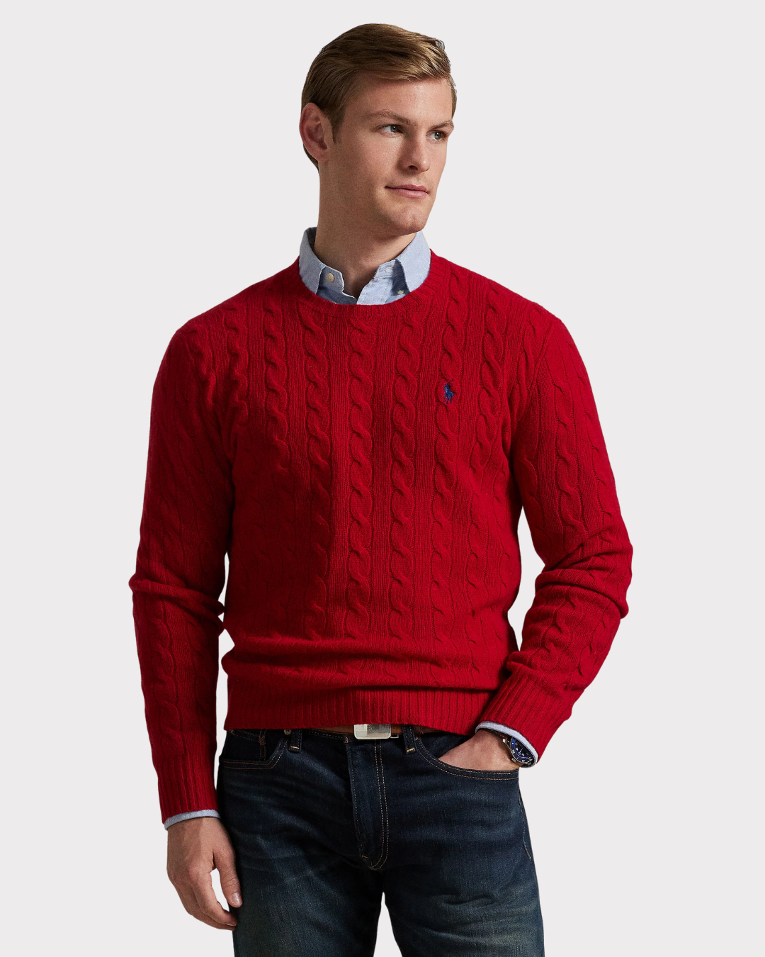 Rund Hals Pullover-Genser-Polo Ralph Lauren-Aandahls
