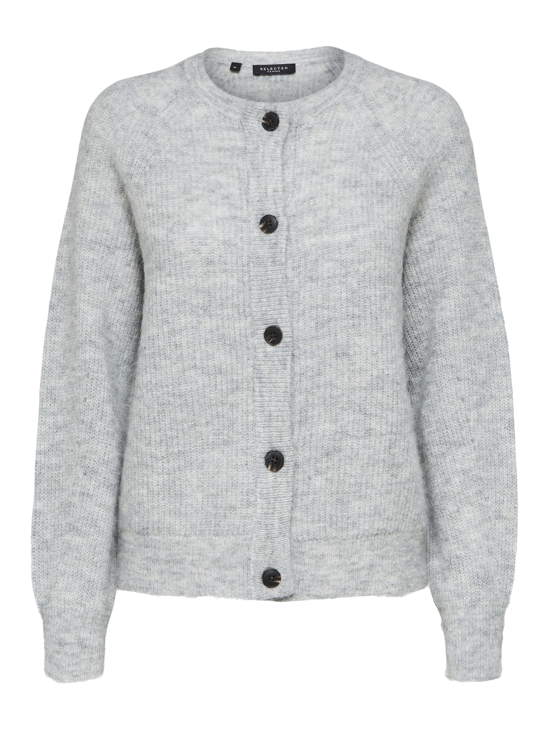 SLFLULU LS KNIT SHORT CARDIGAN NOOS-Cardigan-Selected Femme-Aandahls