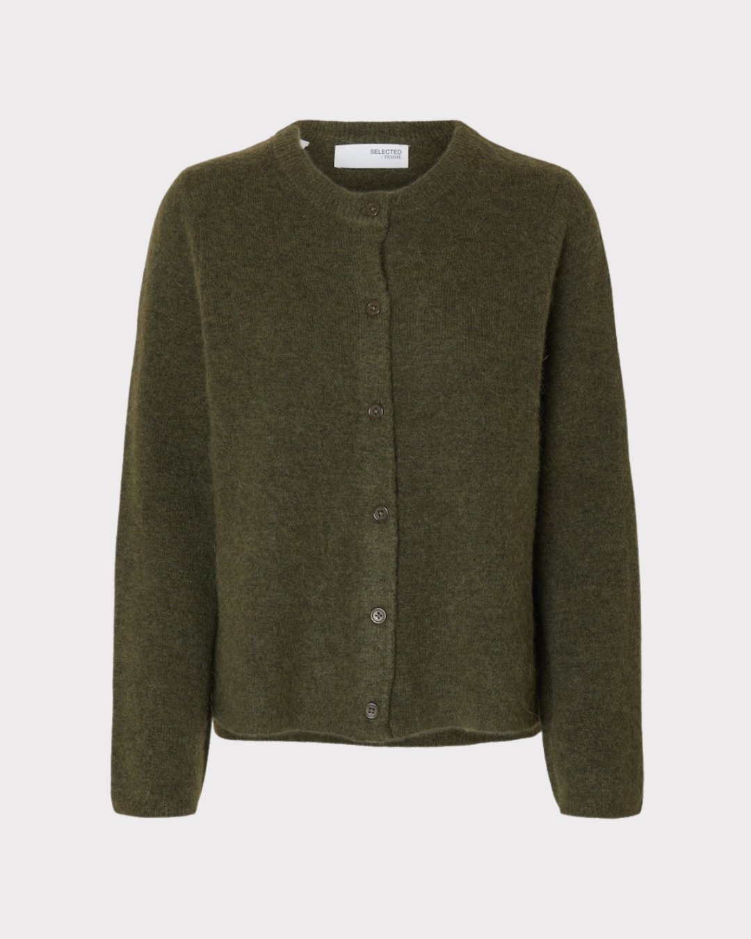 SLFLulu New LS KNIT CARDIGAN NOOS-Strikk-Selected Femme-Aandahls