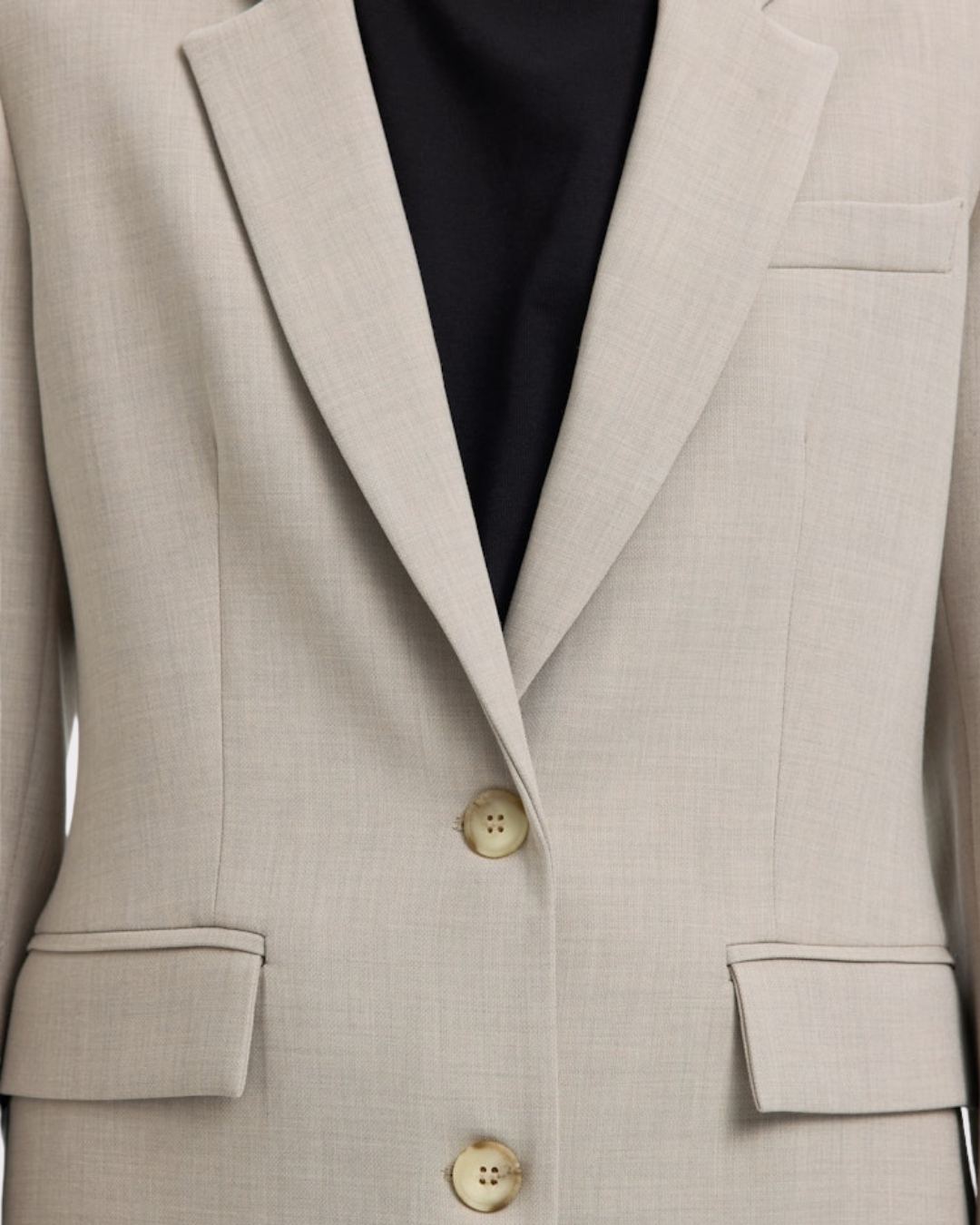 SLFRITA LS CLASSIC BLAZER MEL NOOS-Blazer-Selected Femme-Aandahls