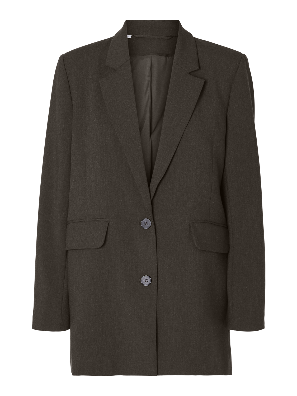 SLFRITA LS RELAXED BLAZER MEL-Blazer-Selected Femme-Aandahls