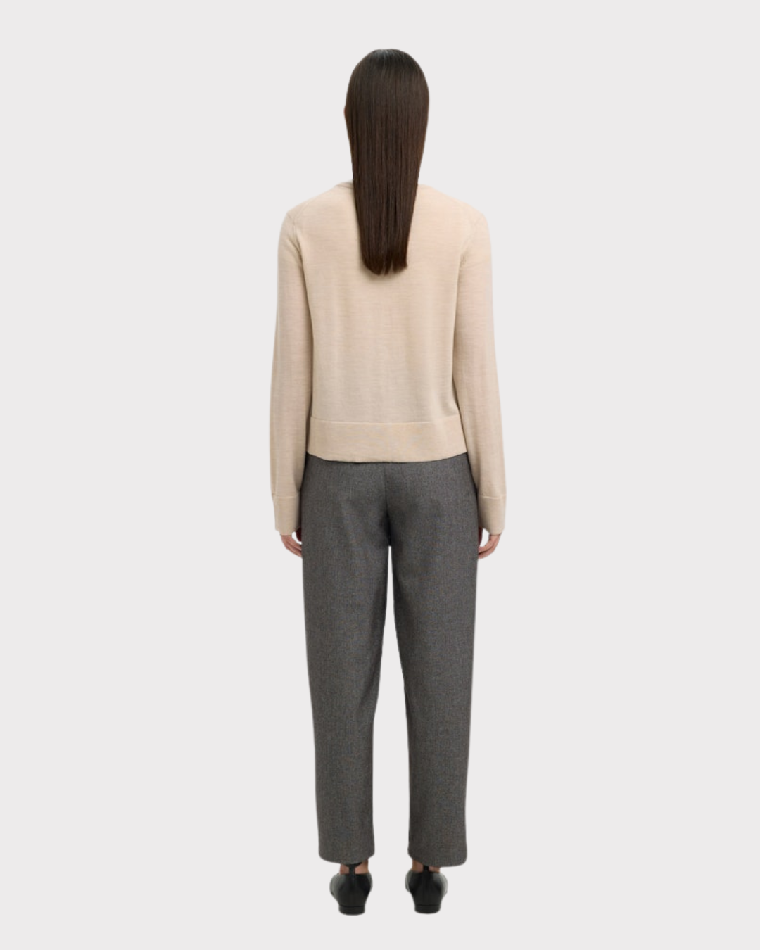 SLFThea LS KNIT MERINO CARDIGAN NOOS-Strikk-Selected Femme-Aandahls