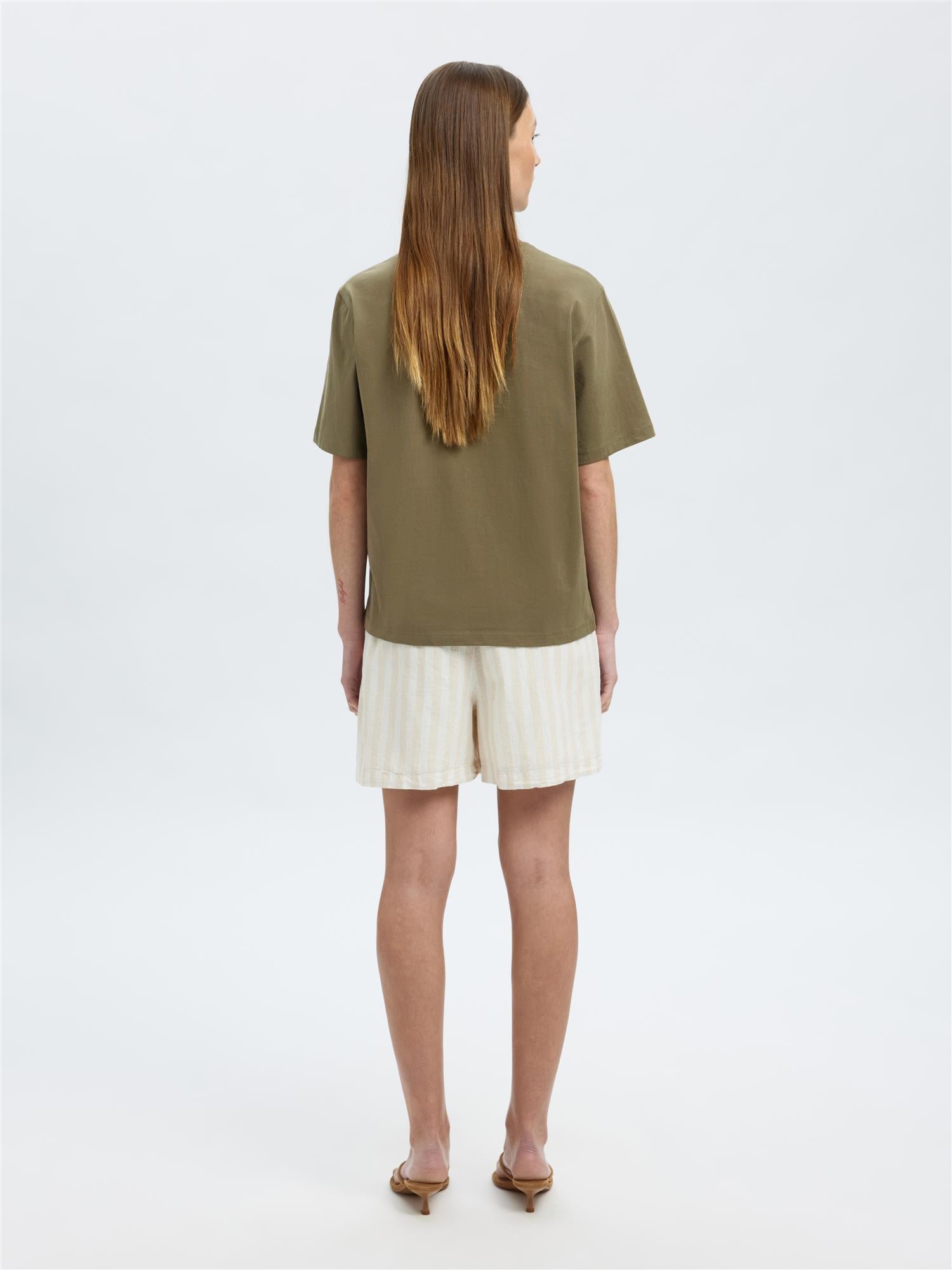 SLFVilja SS PRINTED TEE-T-shirt-Selected Femme-Aandahls