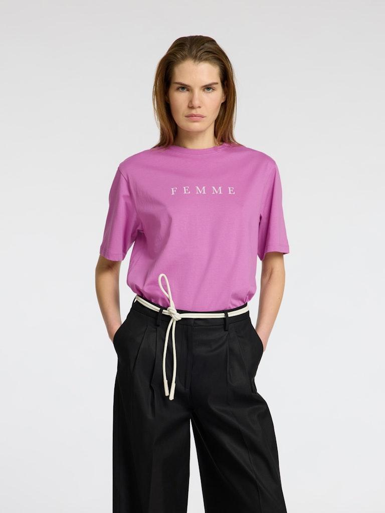 SLFVilja SS Printed Tee-T-shirt-Selected Femme-Aandahls