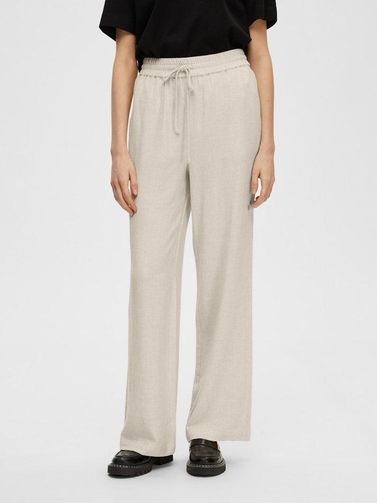 SLFViva-Gulia HW Long Sun Pant-Bukser-Selected Femme-Aandahls