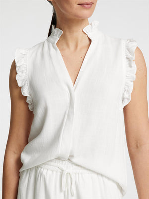 SLFViva Sun RUFFLE TOP NOOS-Skjorter-Selected Femme-Aandahls